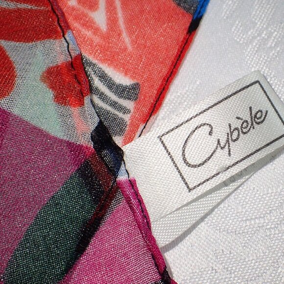 Vintage Cybèle Flamboyant Scarf - Picture 2 of 6